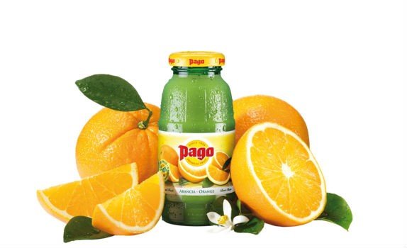 Апельсиновый сок Pago ёмкостью 0,2 л - в упаковке 24 шт.