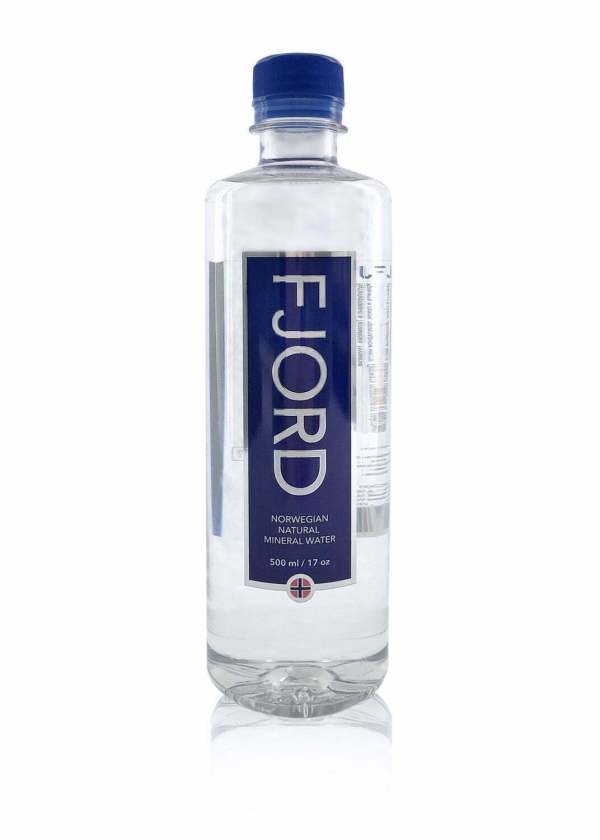 Fjord 0.5л ПЭТ негазированная упаковка природной минеральной воды - 24 шт. 1 Fjord water 05