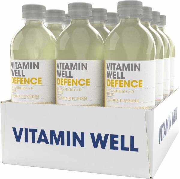 напиток VITAMIN WELL DEFENCE (цитрус/бузина) упаковка - 12 шт 3 напиток VITAMIN WELL DEFENCE (цитрус/бузина) упаковка - 12 шт